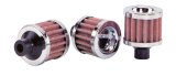 Vibrant Crankcase Breather Filter w/Chrome Cap 2 1/8in 55mm Cone ODx2 5/8in 68mm Tallx5/8in 15mm ID thumbnail 5