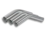 Vibrant 3in O.D. Universal Aluminum Tubing (45 degree bend) - Polished thumbnail 5