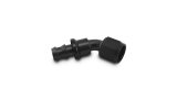 Vibrant -4AN Push-On 45 Deg Hose End Fitting - Aluminum thumbnail 4