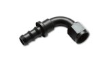 Vibrant -4AN Push-On 90 Deg Hose End Fitting - Aluminum thumbnail 3