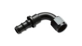 Vibrant -4AN Push-On 90 Deg Hose End Fitting - Aluminum thumbnail 7
