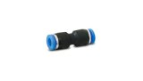 Vibrant Union Straight Pneumatic Vacuum Fitting - for use with 5/32in (4mm) OD tubing thumbnail 2