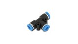 Vibrant Union inTin Pneumatic Vacuum Fitting - for use with 5/32in (4mm) OD tubing thumbnail 2