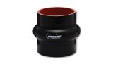 Vibrant 4 Ply Reinforced Silicone Hump Hose Connector - 5in I.D. x 3in long (BLACK) thumbnail 1