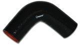 Vibrant 4 Ply Reinforced Silicone Elbow Connector - 2in I.D. - 90 deg. Elbow (BLACK) thumbnail 7