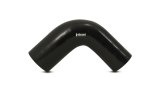 Vibrant 4 Ply Reinforced Silicone 90 degree Transition Elbow - 2.5in I.D. x 3in I.D. (BLACK) thumbnail 3