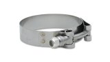 Vibrant SS T-Bolt Clamps Pack of 2 Size Range: 3.50in to 3.80in O.D. For use w/ 3.25in I.D. coupling thumbnail 3