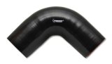 Vibrant 4 Ply Reinforced Silicone Elbow Connector - 1.75in I.D. - 90 deg. Elbow (BLACK) thumbnail 3