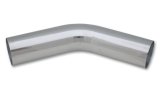 Vibrant 2in O.D. Universal Aluminum Tubing (45 degree bend) - Polished thumbnail 1