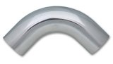 Vibrant 2in O.D. Universal Aluminum Tubing (90 degree bend) - Polished thumbnail 3