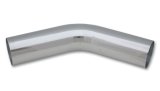 Vibrant 3.5in O.D. Universal Aluminum Tubing (45 degree bend) - Polished thumbnail 2