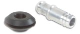 Vibrant 10mm (2/5in) O.D. Aluminum Vacuum Hose Fitting (includes Rubber Grommet) thumbnail 7