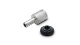 Vibrant 19mm (3/4in) O.D. Aluminum Vacuum Hose Fitting (includes Rubber Grommet) thumbnail 2