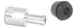 Vibrant 19mm (3/4in) O.D. Aluminum Vacuum Hose Fitting (includes Rubber Grommet) thumbnail 3