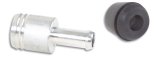 Vibrant 19mm (3/4in) O.D. Aluminum Vacuum Hose Fitting (includes Rubber Grommet) thumbnail 4