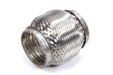 Vibrant SS Turbo FLEX Coupling with Interlock Liner 2.5in inlet/outlet x 4in long thumbnail 7