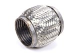 Vibrant SS Turbo FLEX Coupling with Interlock Liner 3in inlet/outlet x 4in long thumbnail 7