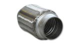 Vibrant SS Flex Coupling without Inner Liner 2in inlet/outlet x 4in long thumbnail 2