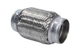 Vibrant SS Flex Coupling without Inner Liner 2.5in inlet/outlet x 6in long thumbnail 7