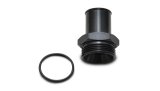 Vibrant 1.25in Hose Barb to 16 ORB Male w/ O-Ring - Black Anodized Aluminum thumbnail 1
