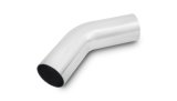 Vibrant 3.25in O.D. Universal Aluminum Tubing (45 Degree) 3.25in CLR 5in Leg Length thumbnail 1