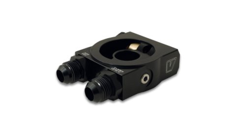 Vibrant Thermostatic Oil Cooler Sandwich Adapter w/Thermostat thumbnail 1
