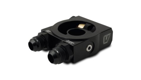Vibrant Thermostatic Oil Cooler Sandwich Adapter w/Thermostat thumbnail 2