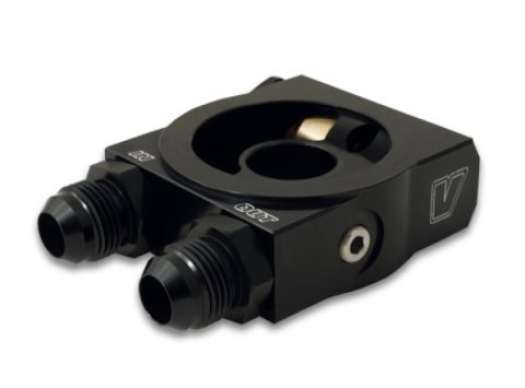 Vibrant Thermostatic Oil Cooler Sandwich Adapter w/Thermostat thumbnail 3