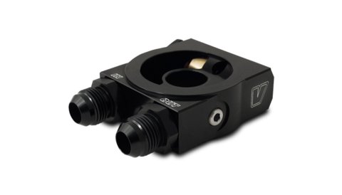 Vibrant Thermostatic Oil Cooler Sandwich Adapter w/Thermostat thumbnail 5