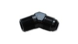 Vibrant -6AN Flare to AN Straight Cut Thread (7/8-14) with O-Ring Adapter Fitting thumbnail 5