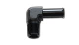 Vibrant 1/8 NPT to 1/4in Barb Straight Fitting 90 Deg Adapter - Aluminum thumbnail 7