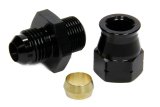 Vibrant -6AN Male to 3/8in Tube Adapter Fittings with Brass Olive Insert thumbnail 7