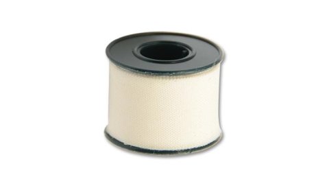 Vibrant 2 Meter (6-1/2 Feet) Roll of White Adhesive Clean Cut Tape thumbnail 1