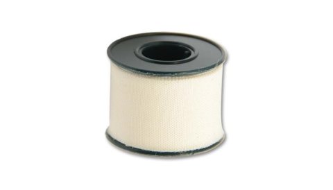 Vibrant 2 Meter (6-1/2 Feet) Roll of White Adhesive Clean Cut Tape thumbnail 5