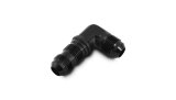 Vibrant -6AN Bulkhead Adapter 90 Degree Elbow Fitting - Anodized Black Only thumbnail 4