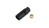 Vibrant -6AN Female to 3/8in Tube Adapter Fitting (w/ Brass Olive Insert) thumbnail 6