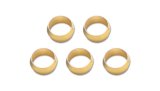 Vibrant Brass Olive Inserts 3/8in - Pack of 5 thumbnail 8