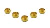 Vibrant Brass Olive Inserts 1/2in - Pack of 5 thumbnail 6