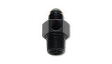 Vibrant -6AN Male to 1/4in NPT Male Union Adapter Fitting w/ 1/8in NPT Port thumbnail 3