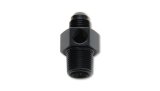 Vibrant -8AN Male to 1/4in NPT Male Union Adapter Fitting w/ 1/8in NPT Port thumbnail 5