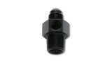 Vibrant -8AN Male to 3/8in NPT Male Union Adapter Fitting w/ 1/8in NPT Port thumbnail 2