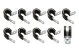 Vibrant Cushion Clamp for 1/4in (-4AN) Hose - Pack of 10 thumbnail 7