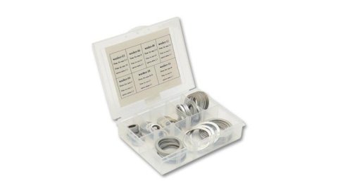 Vibrant Box Set of Crush Washers - 10 of each Size: -3AN to -16AN thumbnail 1