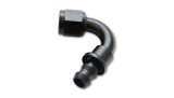 Vibrant Push-On 120 Degree Hose End Elbow Fitting - -10AN thumbnail 1