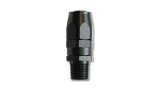 Vibrant -6AN Male NPT Straight Hose End Fitting - 1/4in NPT thumbnail 1