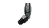 Vibrant -6AN Male NPT 45Degree Hose End Fitting - 3/8 NPT thumbnail 5