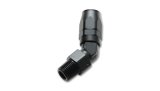 Vibrant -8AN Male NPT 45Degree Hose End Fitting - 3/8 NPT thumbnail 9