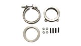 Vibrant GT Series Turbo Adapter 3in 4 Bolt to 3in V-Band Flange w/ V-Band & V-Band Clamp thumbnail 1