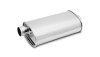 Vibrant StreetPower Oval Muffler 3.50in Inlet/Outlet (Offset-Center) thumbnail 4