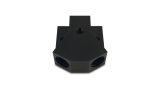 Vibrant Billet Aluminum Y-Block Fitting with 1/8in NPT Port -8AN x Dual -8AN ORB thumbnail 2